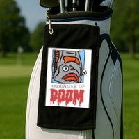 Zoe Bread Harbinger Of Doom Golf Towel