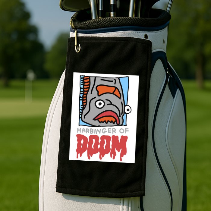 Zoe Bread Harbinger Of Doom Golf Towel