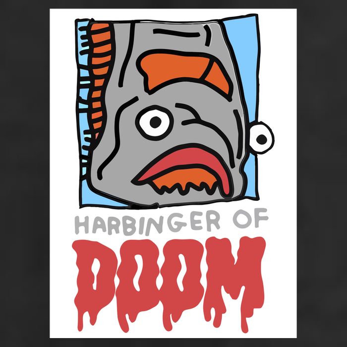 Zoe Bread Harbinger Of Doom Golf Towel