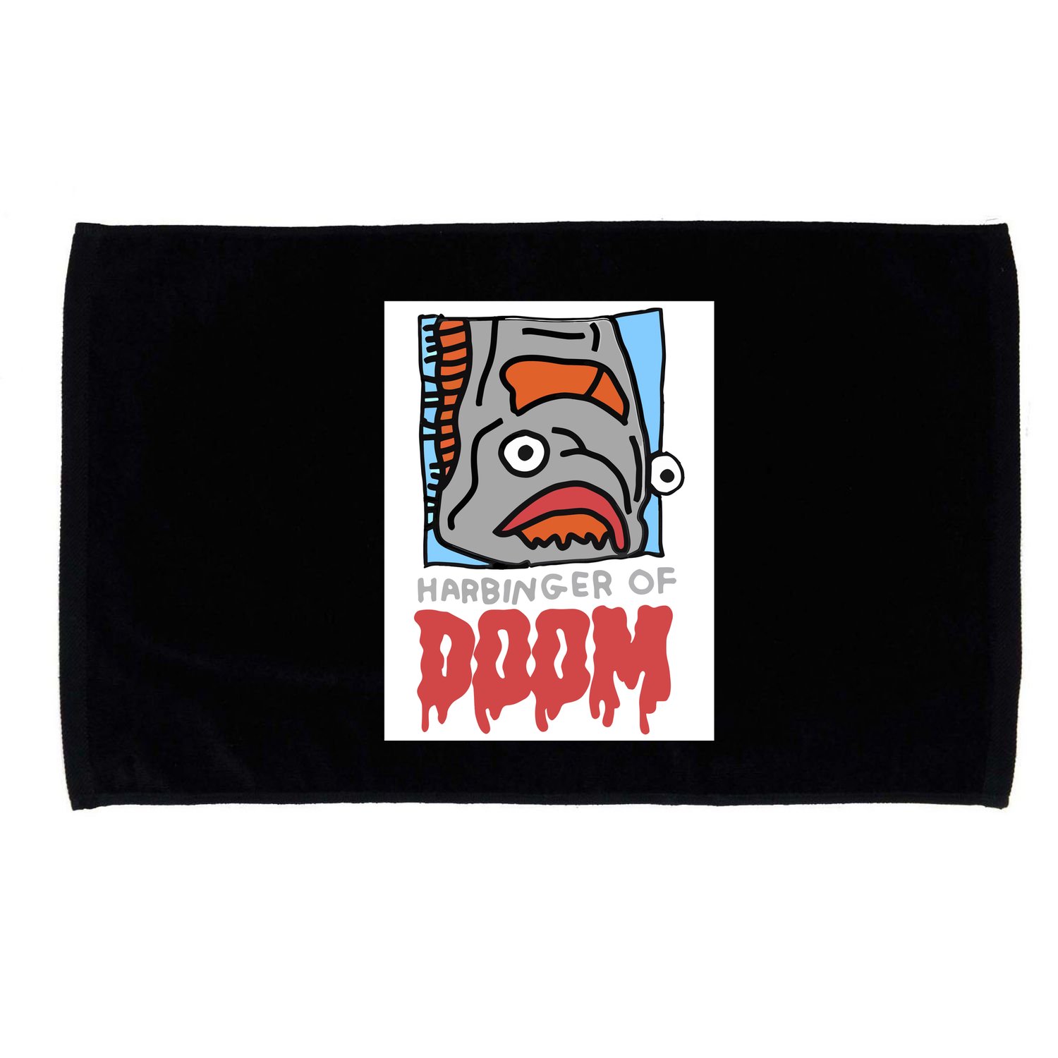 Zoe Bread Harbinger Of Doom Microfiber Hand Towel