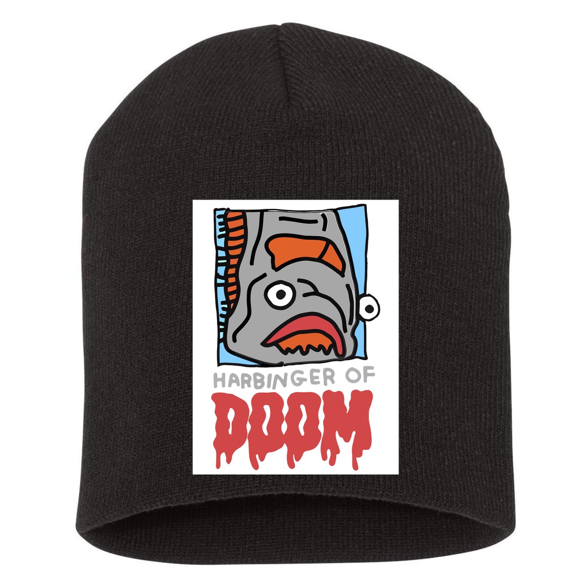 Zoe Bread Harbinger Of Doom Short Acrylic Beanie