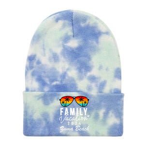 Zuma Beach Malibu California Family Vacation 2024 Great Gift Tie Dye 12in Knit Beanie