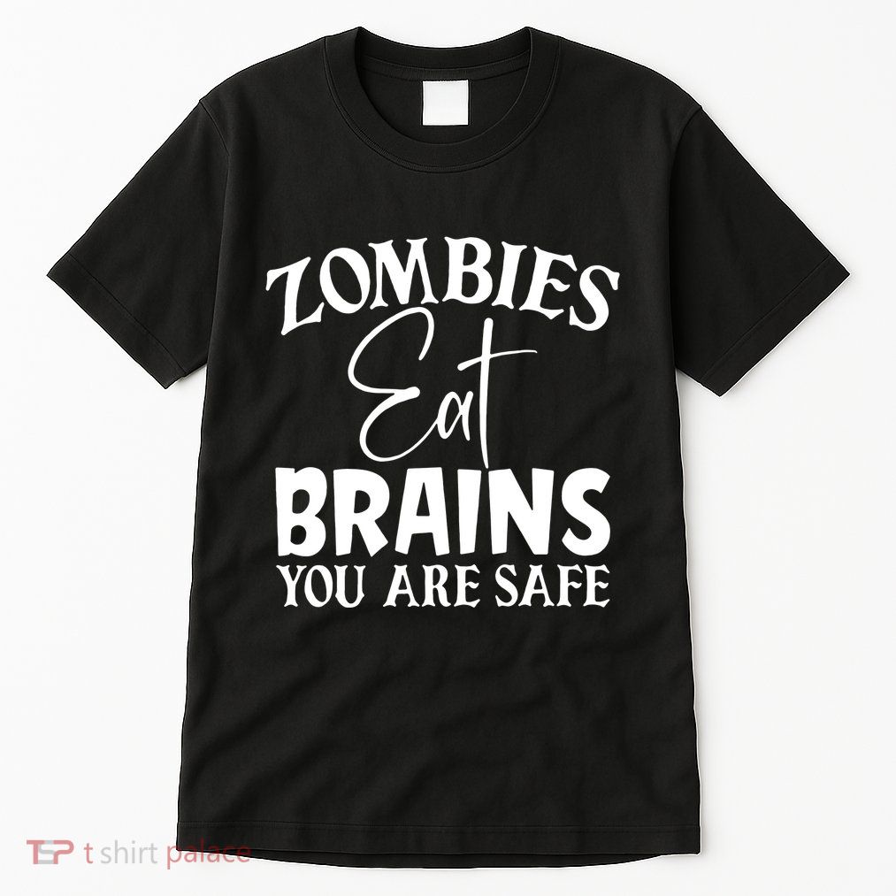 Zombies Brains Safe Tall T-Shirt