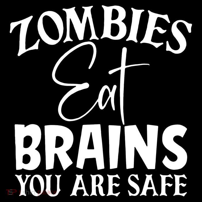 Zombies Brains Safe Tall T-Shirt