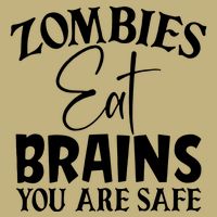 Zombies Brains Safe Performance Shirt
