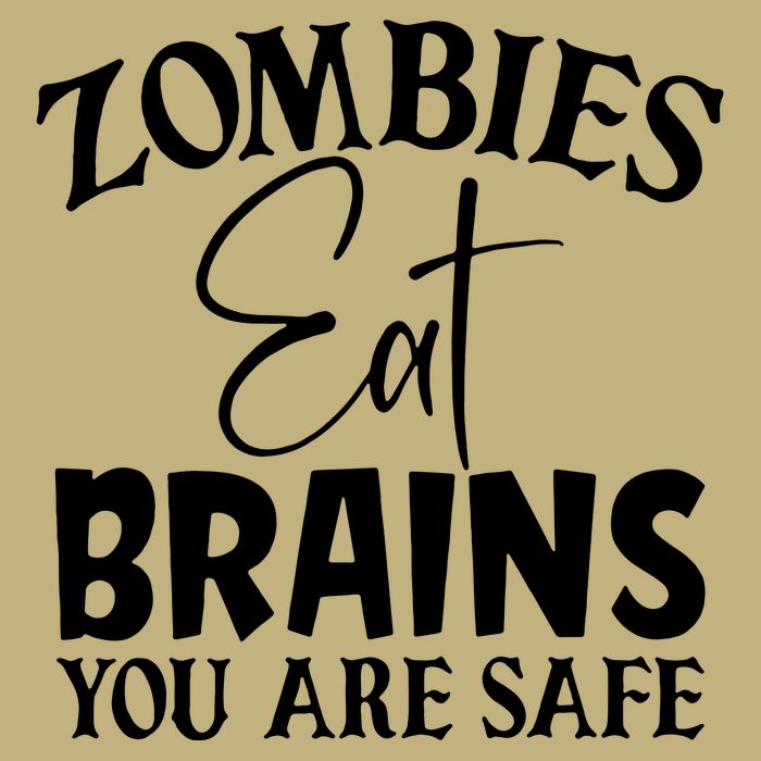 Zombies Brains Safe Performance Shirt
