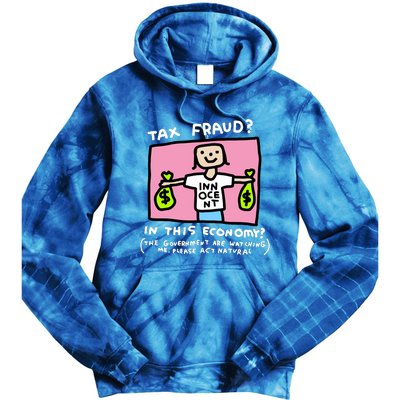 Zoe Bread Tax Fraud In This Economy Tie Dye Hoodie