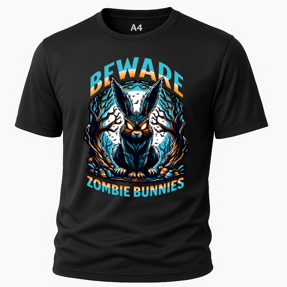 Zombie Bunnies Cooling Performance Crew T-Shirt