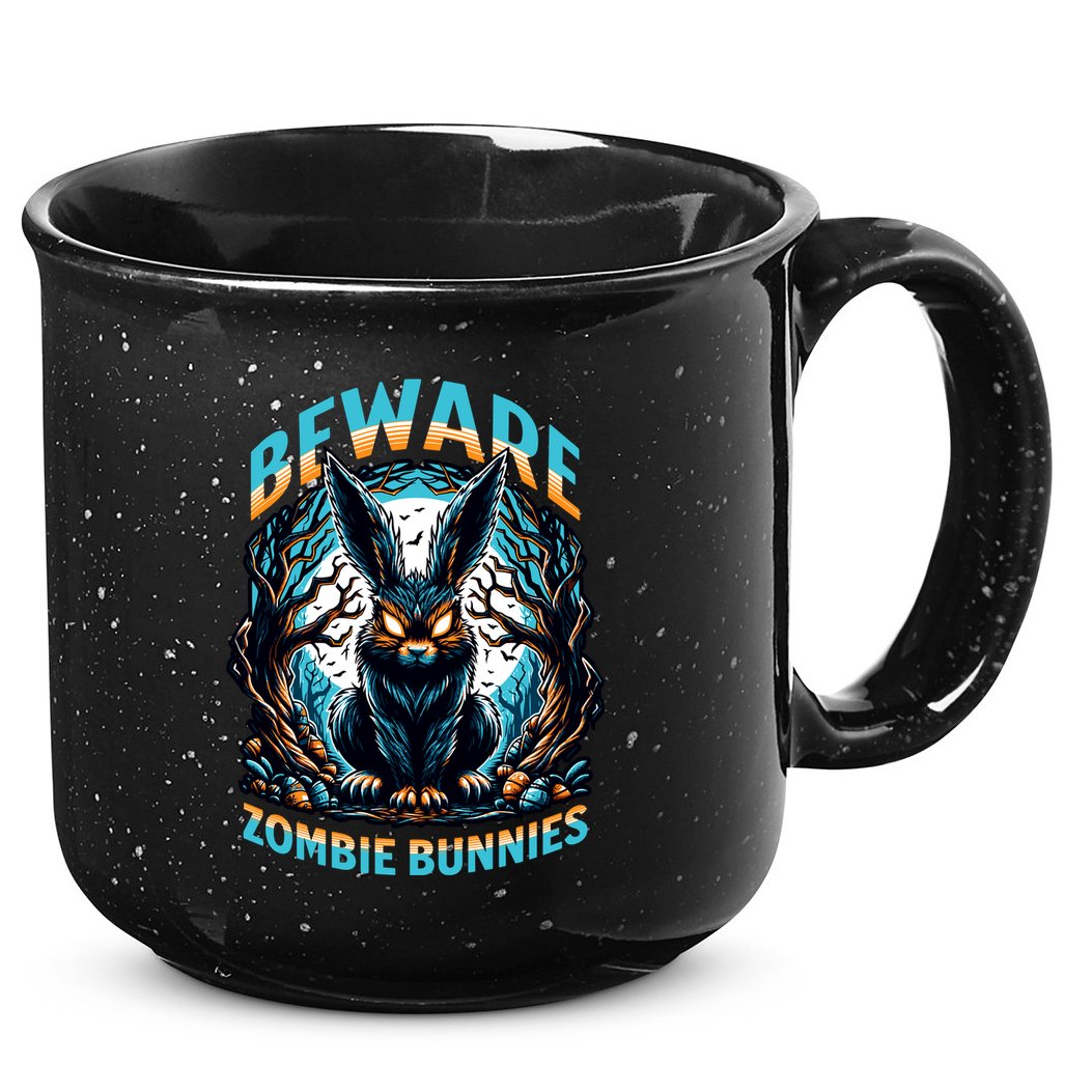 Zombie Bunnies 15oz Campfire Ceramic Mug