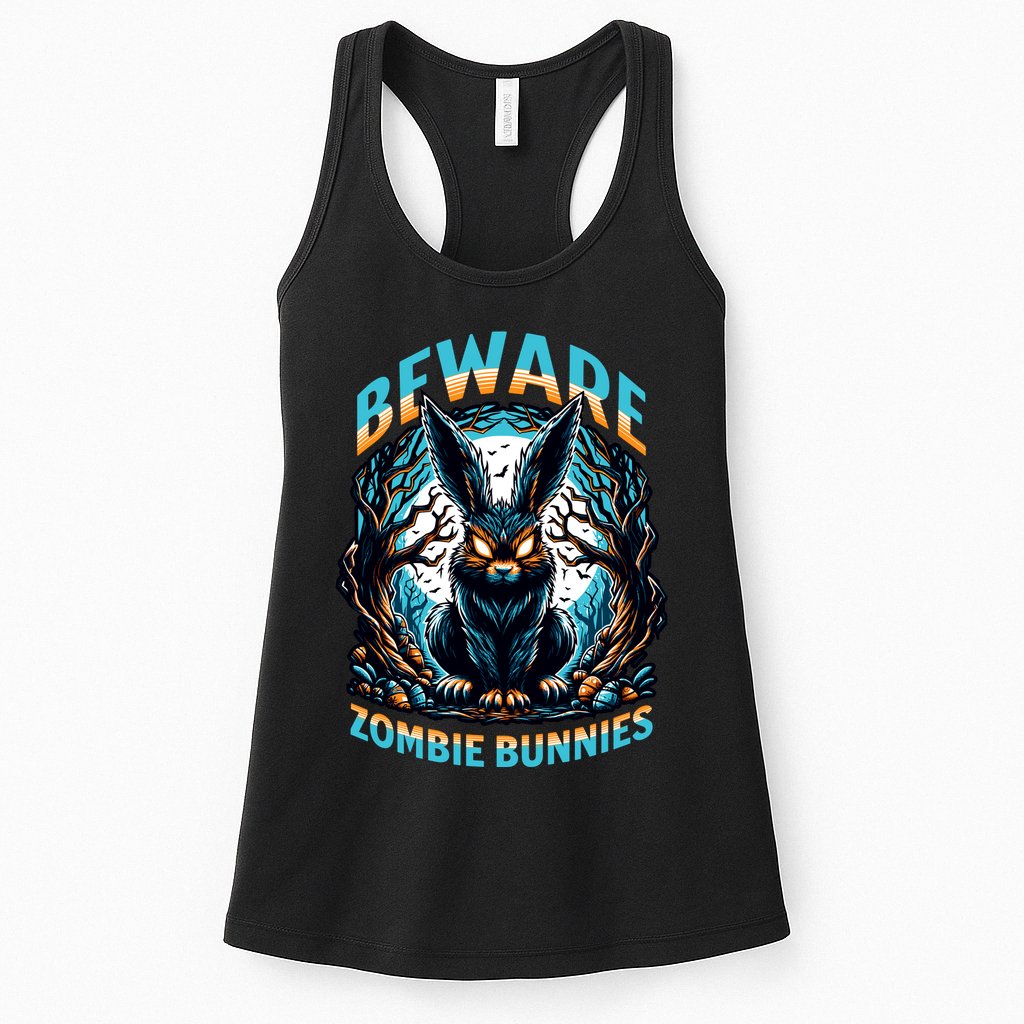Zombie Bunnies Womens Tank Top
