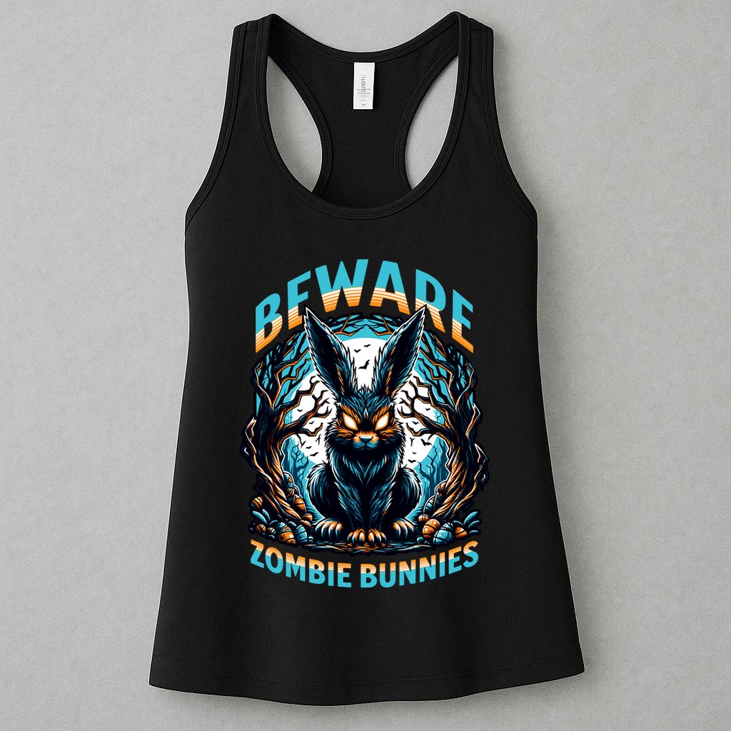 Zombie Bunnies Womens Tank Top