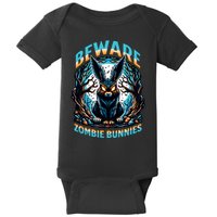 Zombie Bunnies Baby Bodysuit