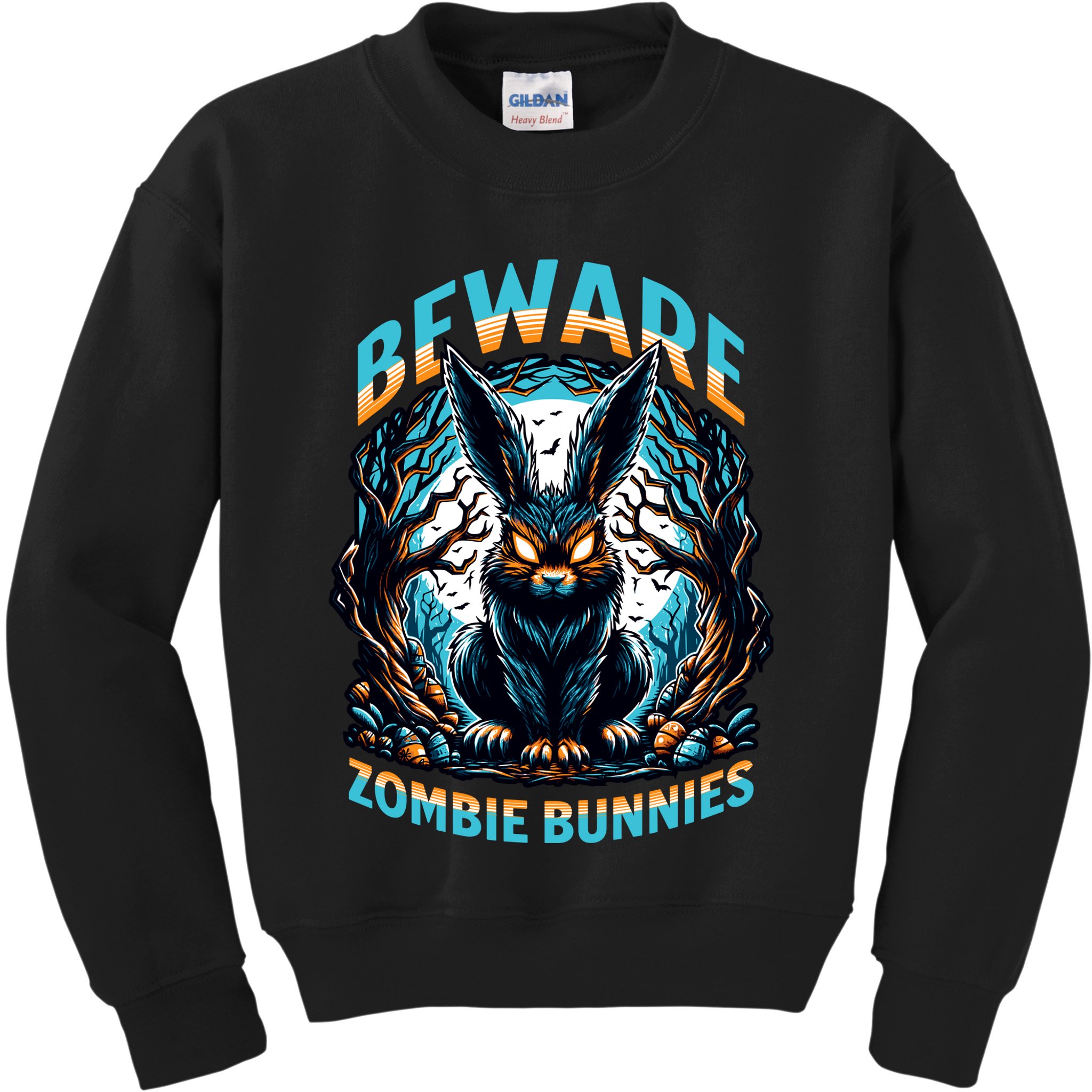 Zombie Bunnies Kids Sweatshirt