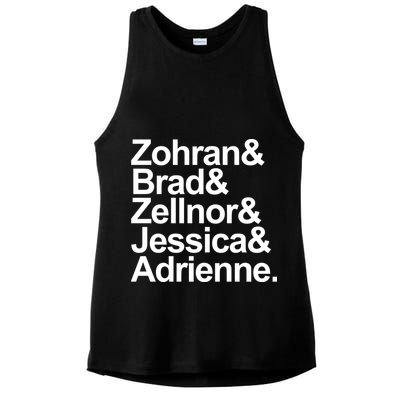 Zohran & Brad & Zellnor & Jessica & Adrienne Ladies PosiCharge Tri-Blend Wicking Tank