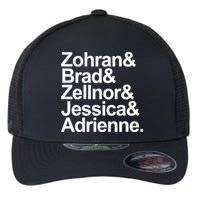Zohran & Brad & Zellnor & Jessica & Adrienne Flexfit Unipanel Trucker Cap