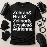 Zohran & Brad & Zellnor & Jessica & Adrienne Performance Shirt