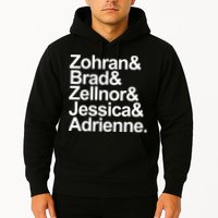 Zohran & Brad & Zellnor & Jessica & Adrienne Hoodie