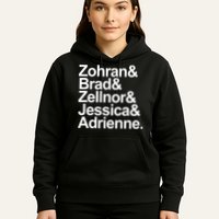 Zohran & Brad & Zellnor & Jessica & Adrienne Hoodie