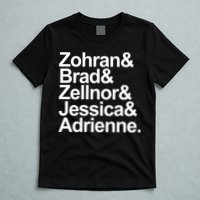 Zohran & Brad & Zellnor & Jessica & Adrienne T-Shirt