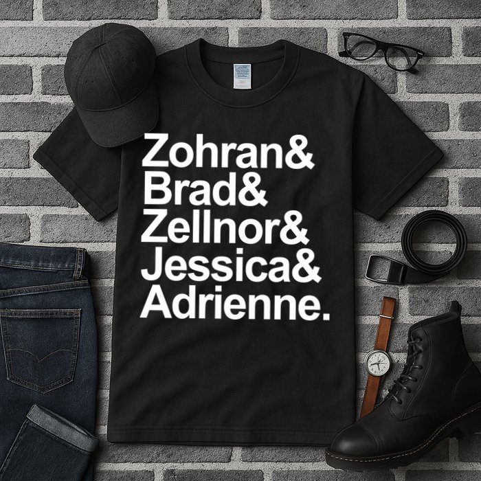 Zohran & Brad & Zellnor & Jessica & Adrienne Tall T-Shirt
