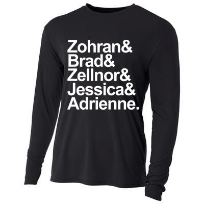 Zohran & Brad & Zellnor & Jessica & Adrienne Cooling Performance Long Sleeve Crew