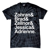 Zohran & Brad & Zellnor & Jessica & Adrienne Tie-Dye T-Shirt