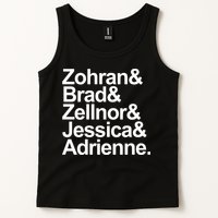 Zohran & Brad & Zellnor & Jessica & Adrienne Tank Top