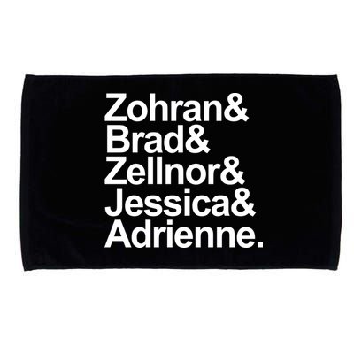 Zohran & Brad & Zellnor & Jessica & Adrienne Microfiber Hand Towel