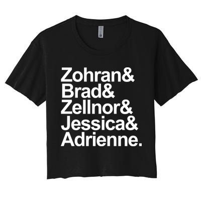 Zohran & Brad & Zellnor & Jessica & Adrienne Crop Top