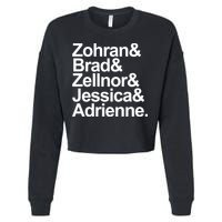 Zohran & Brad & Zellnor & Jessica & Adrienne Cropped Pullover Crew