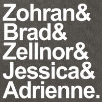 Zohran & Brad & Zellnor & Jessica & Adrienne Cotton Canvas Backpack