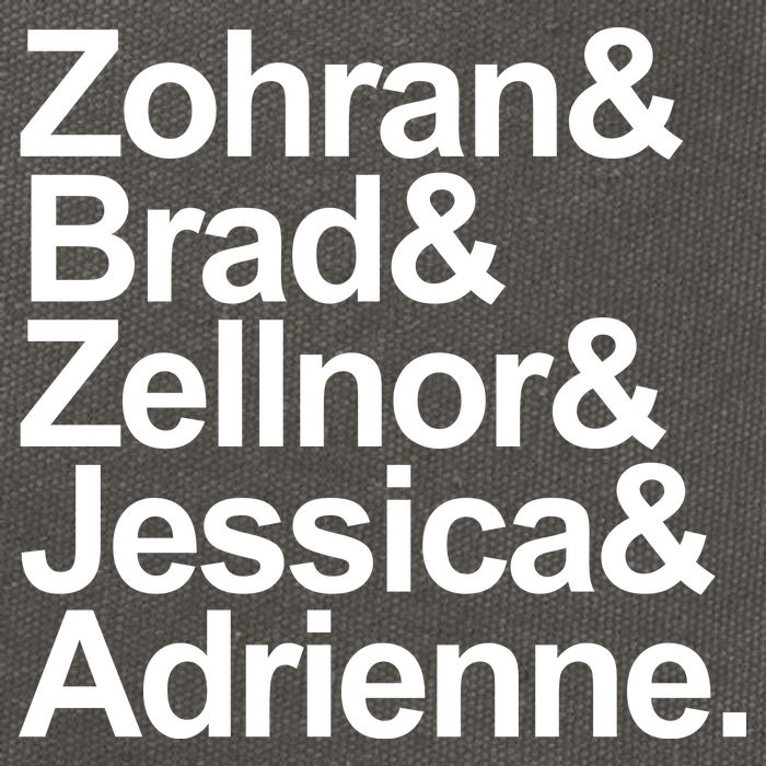 Zohran & Brad & Zellnor & Jessica & Adrienne Cotton Canvas Backpack