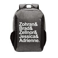 Zohran & Brad & Zellnor & Jessica & Adrienne Vector Backpack