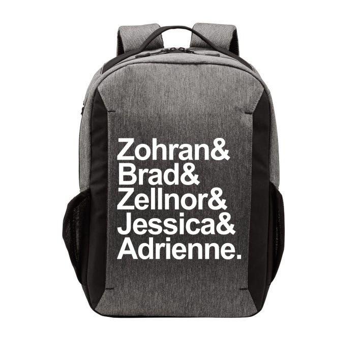 Zohran & Brad & Zellnor & Jessica & Adrienne Vector Backpack