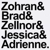 Zohran & Brad & Zellnor & Jessica & Adrienne Garment-Dyed Sweatshirt