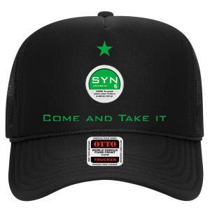 Zyn Ban High Crown Mesh Back Trucker Hat