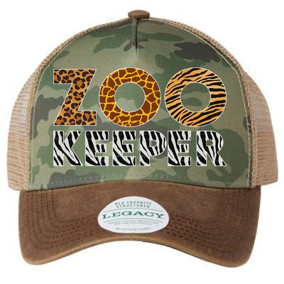 Zookeeper Costume African Animals Zebra Wild Print Savanna Legacy Tie Dye Trucker Hat