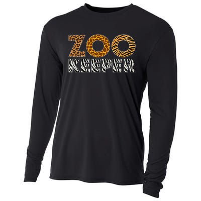 Zookeeper Costume African Animals Zebra Wild Print Savanna Cooling Performance Long Sleeve Crew