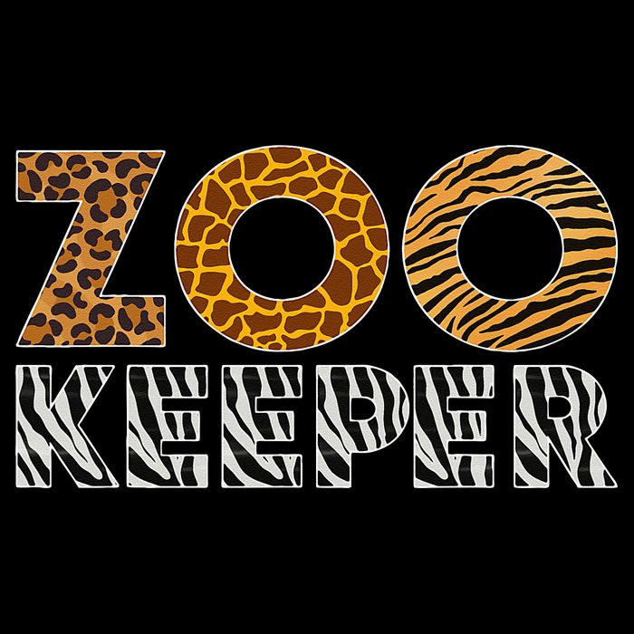 Zookeeper Costume African Animals Zebra Wild Print Savanna Poster