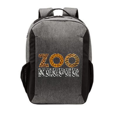 Zookeeper Costume African Animals Zebra Wild Print Savanna Vector Backpack