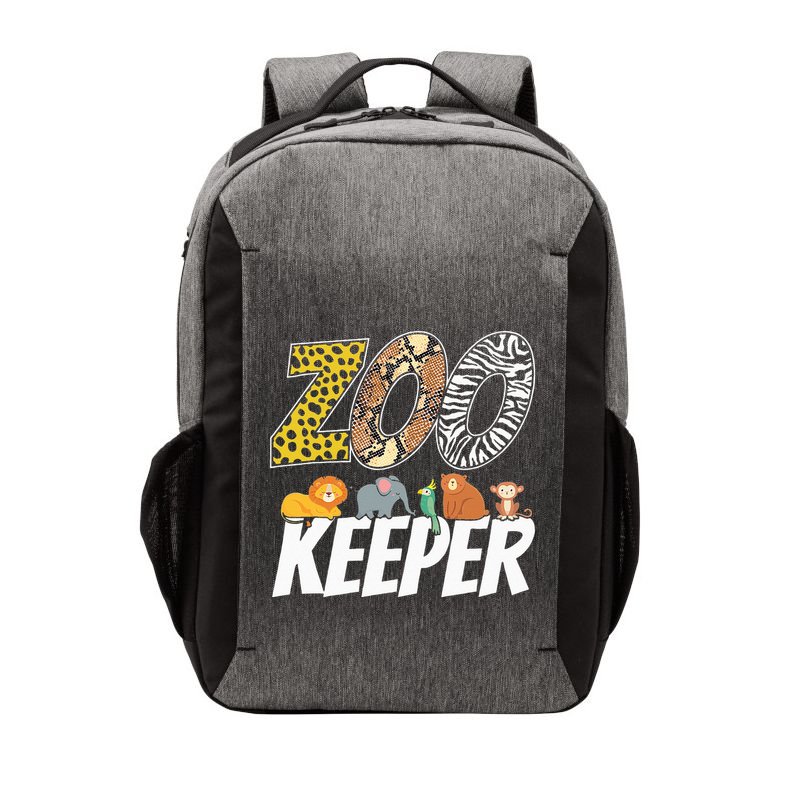 Zookeeper Costume African Savanna Zoo Keeper Animals Lover Vector Backpack