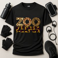 Zookeeper Costume African Animals Zebra Wild Print Performance Shirt