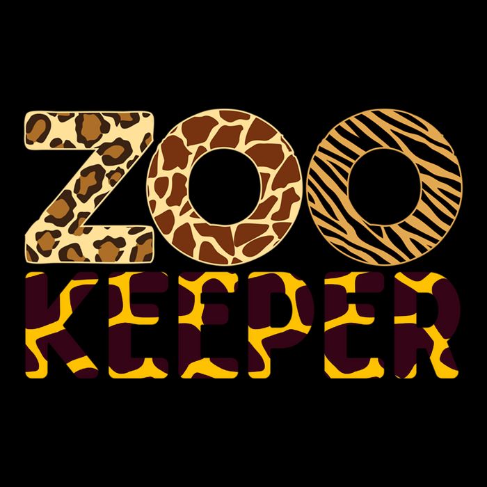 Zookeeper Costume African Animals Zebra Wild Print V-Neck T-Shirt