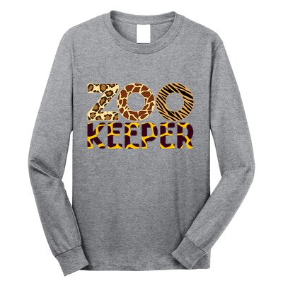 Zookeeper Costume African Animals Zebra Wild Print Long Sleeve Shirt