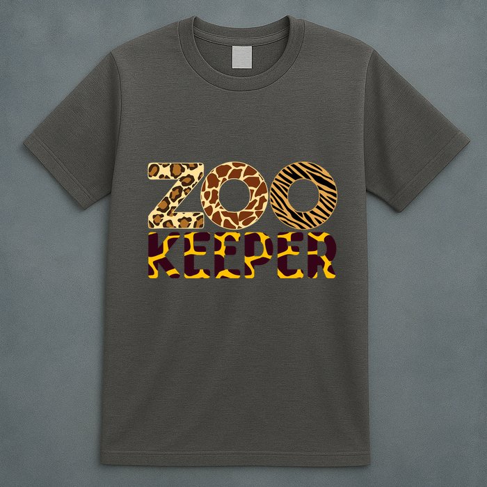 Zookeeper Costume African Animals Zebra Wild Print T-Shirt