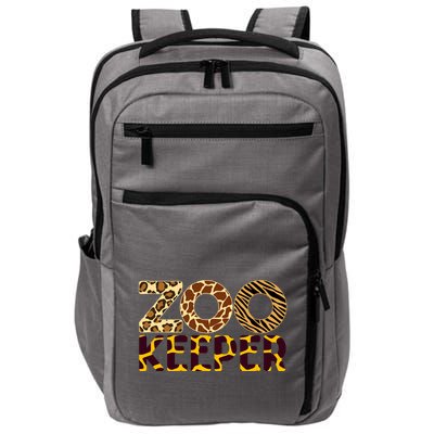 Zookeeper Costume African Animals Zebra Wild Print Impact Tech Backpack