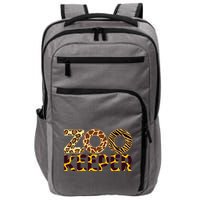 Zookeeper Costume African Animals Zebra Wild Print Impact Tech Backpack