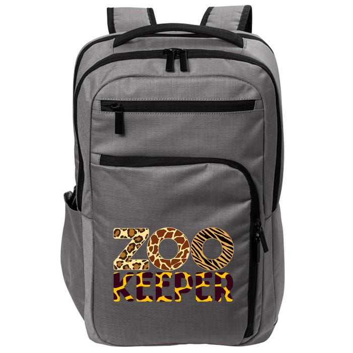 Zookeeper Costume African Animals Zebra Wild Print Impact Tech Backpack
