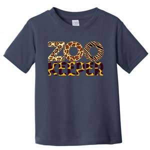 Zookeeper Costume African Animals Zebra Wild Print Toddler T-Shirt