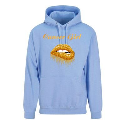 Zodiac Cancer Astrology Lipstick Gift Unisex Surf Hoodie